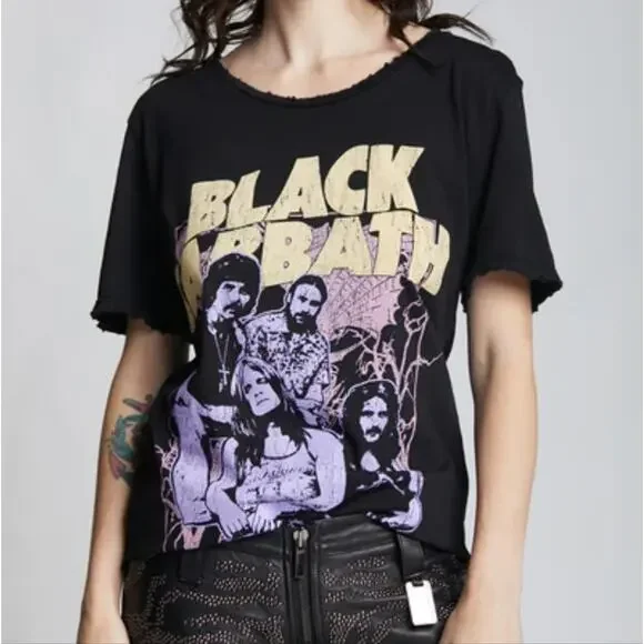 NWOT Recycled Karma Black Sabbath Band Tee - Picture 1 of 5
